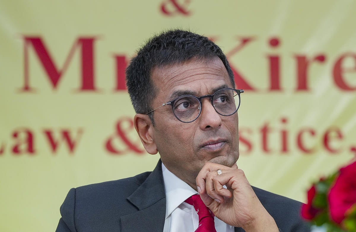 ಬಂಗಲೆ ತೆರವುಗೊಳಿಸದ ಚಂದ್ರಚೂಡ್‌; ಕ್ರಮ ಕೈಗೊಳ್ಳುವಂತೆ ಕೇಂದ್ರಕ್ಕೆ SC ‍ಪತ್ರ