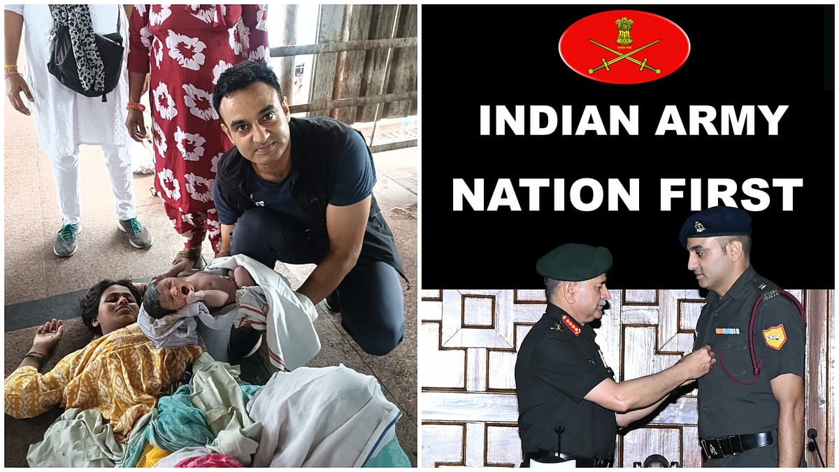 ರೈಲು ನಿಲ್ದಾಣದಲ್ಲಿ ಹೆರಿಗೆ ಮಾಡಿಸಿದ್ದ ಮೇಜರ್‌ಗೆ ಸೇನೆಯ ಜನರಲ್ ಮೆಚ್ಚುಗೆ