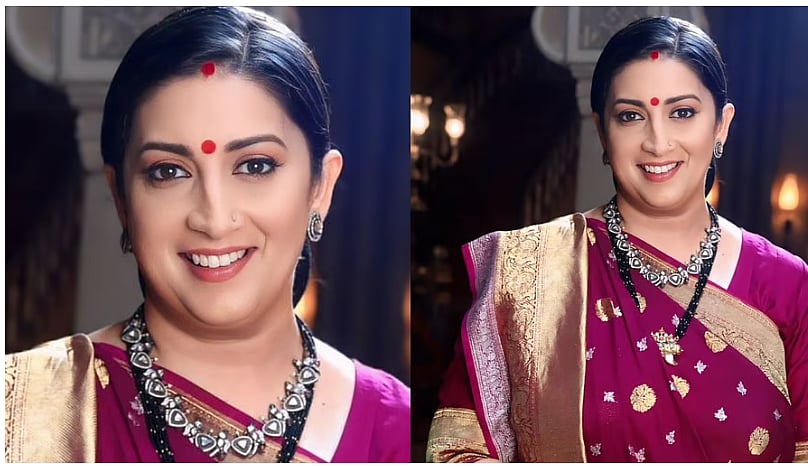 15 ವರ್ಷಗಳ ಬಳಿಕ ಮತ್ತೆ ಬಣ್ಣ ಹಚ್ಚಿದ ರಾಜಕಾರಣಿ, ನಟಿ ಸ್ಮೃತಿ ಇರಾನಿ