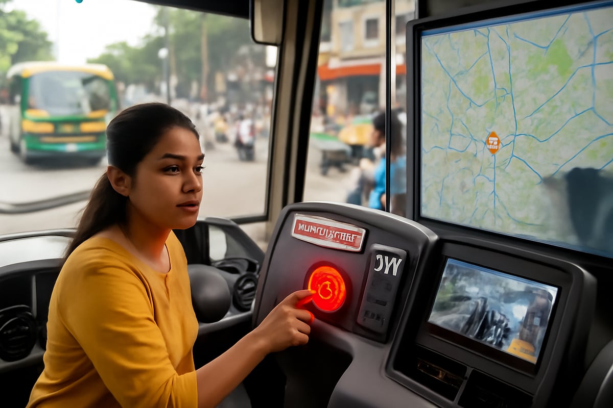 ಸಾರ್ವಜನಿಕ ವಾಹನಗಳಿಗೆ ‘ತುರ್ತು ಬಟನ್‌’ ಅಳವಡಿಕೆ ಚುರುಕು