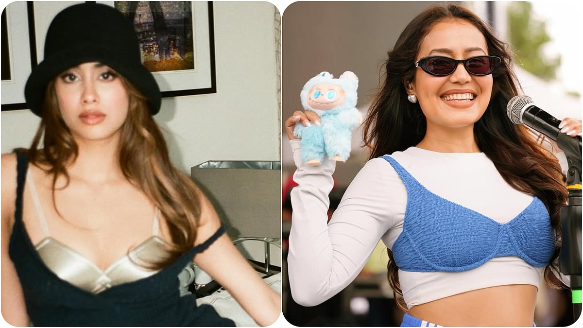 Exposed-Bra Brigade ಸೇರಿದ ನಟಿ ಜಾಹ್ನವಿ ಕಪೂರ್, ಗಾಯಕಿ ನೇಹಾ ಕಕ್ಕರ್‌