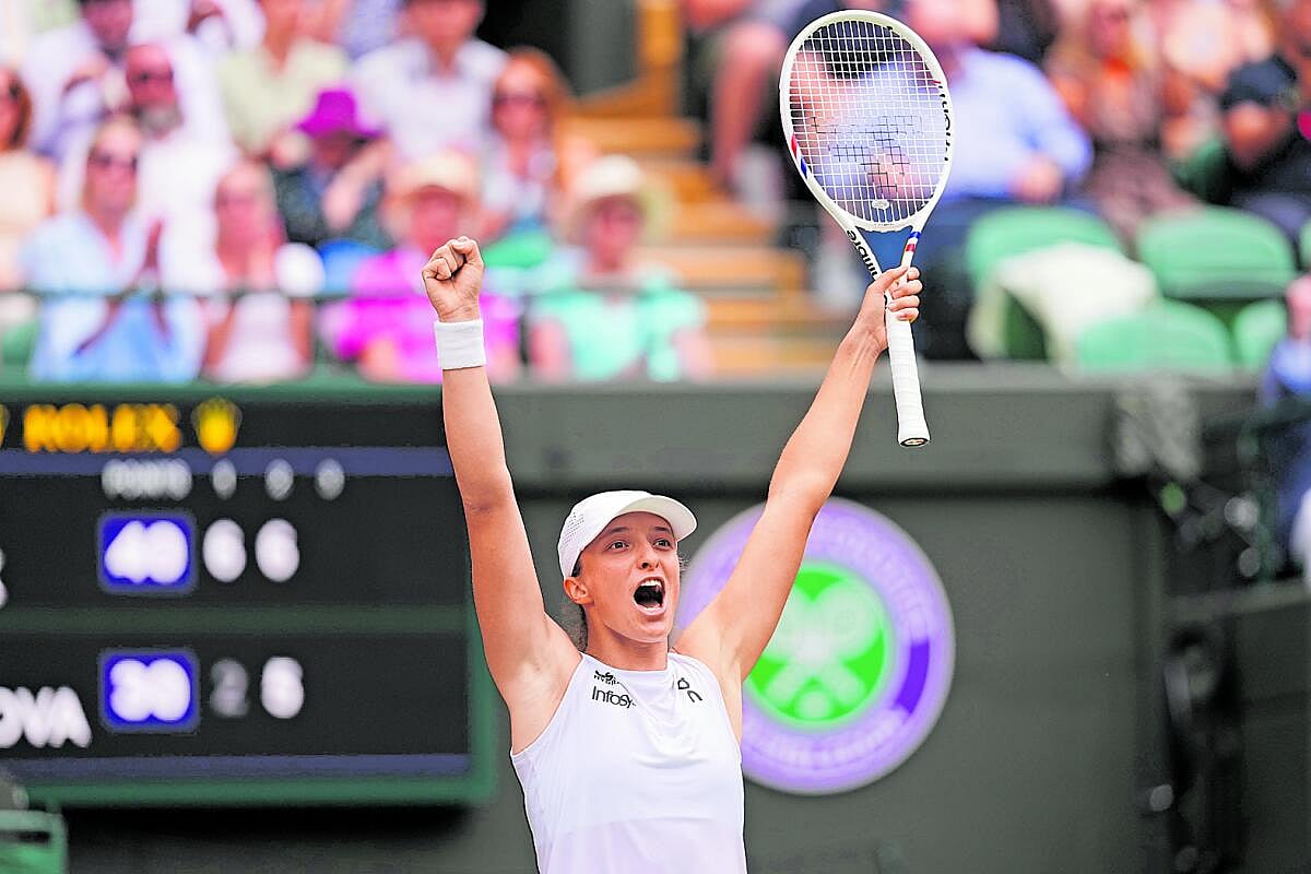 Wimbledon: ಮೊದಲ ಬಾರಿ ಸೆಮಿಗೆ ಶ್ವಾಂಟೆಕ್