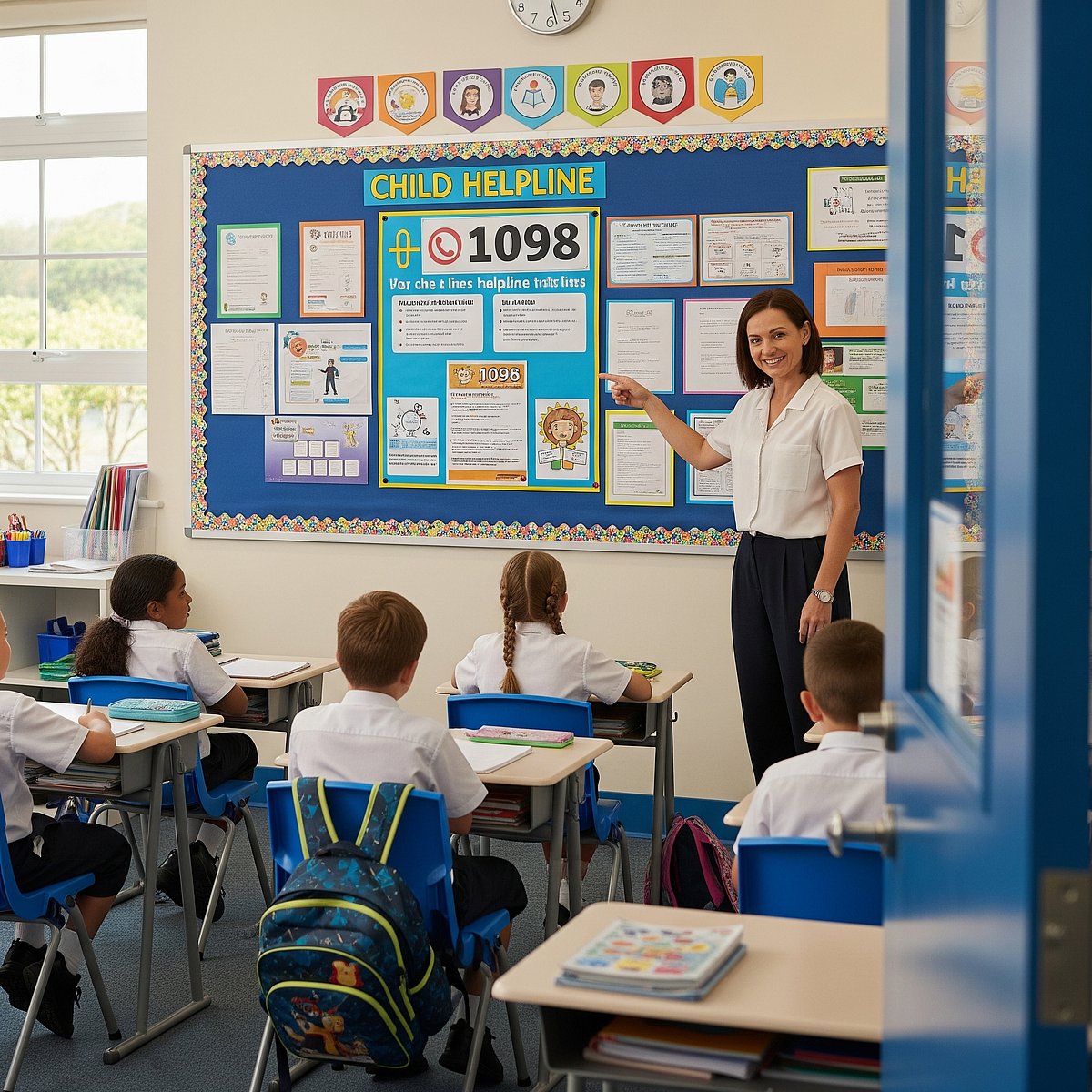 ಶಾಲೆಗಳಲ್ಲಿ ಮಕ್ಕಳ ಸಹಾಯವಾಣಿ ಮಾಹಿತಿ ಕಡ್ಡಾಯ:  ಶಾಲಾ ಶಿಕ್ಷಣ ಇಲಾಖೆ 