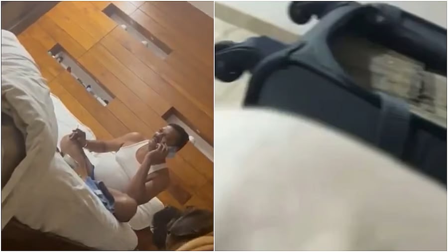 ದುಡ್ಡು ತುಂಬಿದ ಚೀಲದ ಜೊತೆ ಸಚಿವ?: ಯಾರಿವರು? ಇಲ್ಲಿದೆ ವಿವರ..