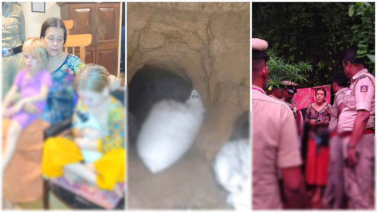 ಗೋಕರ್ಣದ ಗುಹೆಯಲ್ಲಿ ಎರಡು ಮಕ್ಕಳೊಂದಿಗೆ ರಷ್ಯಾದ ಮಹಿಳೆ ರಹಸ್ಯವಾಗಿ ವಾಸ!