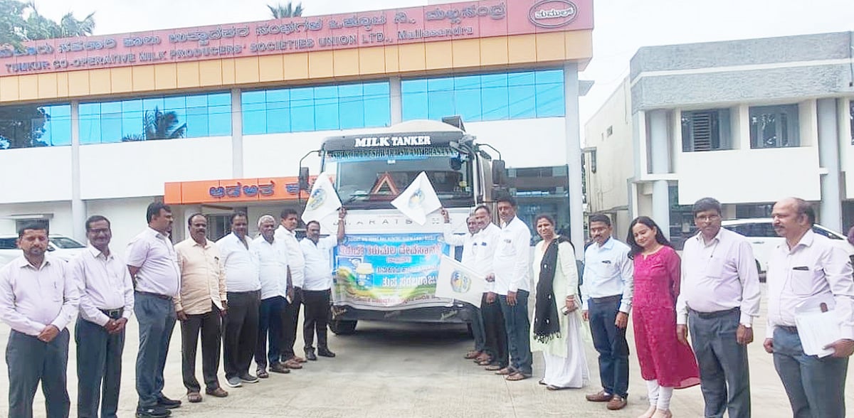 ತುಮುಲ್ ಹಾಲು ಸಂಗ್ರಹ 10 ಲಕ್ಷ ಲೀಟರ್‌ಗೆ ಏರಿಕೆ