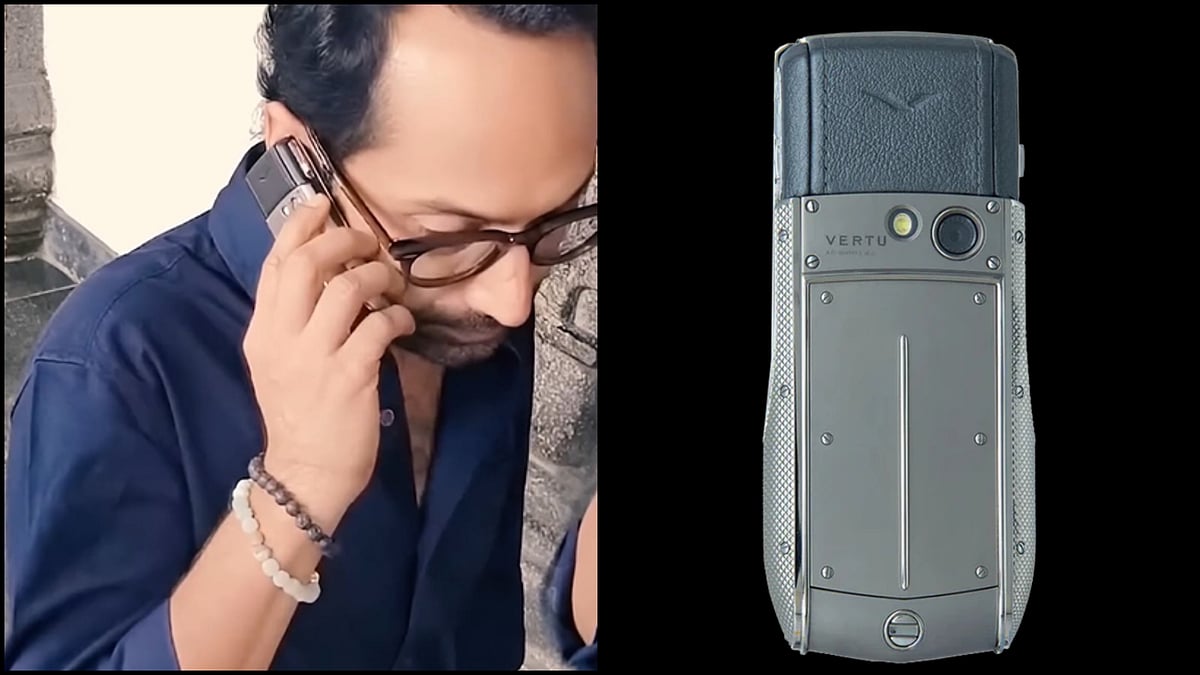 ನಟ ಫಹಾದ್ ಫಾಸಿಲ್ ಬಳಿಯ ಸರಳ ಕೀಪ್ಯಾಡ್ ಫೋನ್ ಬೆಲೆ ₹10 ಲಕ್ಷ! ಏಕಿಷ್ಟು ದುಬಾರಿ?