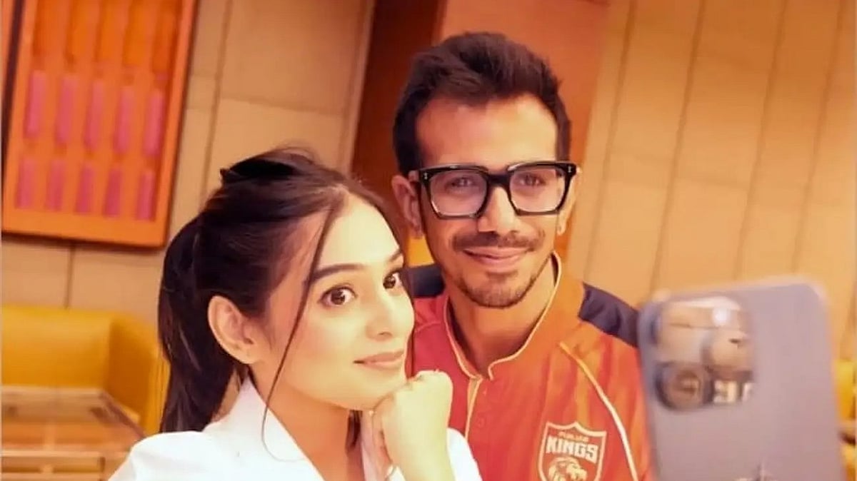 ಲಂಡಂನ್‌ನಲ್ಲಿ ಕಾಣಿಸಿಕೊಂಡ ಕ್ರಿಕೆಟಿಗ ಚಾಹಲ್, ಗೆಳತಿ ಆರ್‌ಜೆ ಮಹ್ವಾಶ