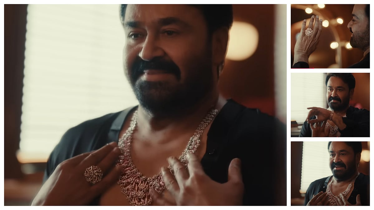 ಸ್ತ್ರೀ ಆಭರಣ ಧರಿಸಿ 'ಮೈಮರೆತ' ಮೋಹನ್‌ಲಾಲ್: ಜಾಹೀರಾತಿಗೆ ಭಾರಿ ಪ್ರಶಂಸೆ