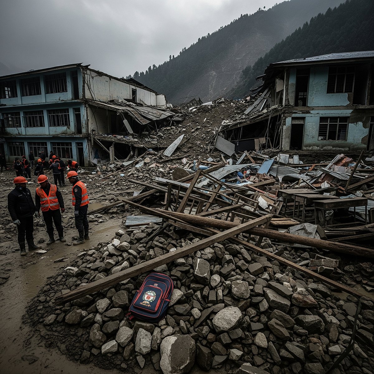 ಜಮ್ಮು ಸರ್ಕಾರಿ ಶಾಲೆ ಮೇಲೆ ಬಿದ್ದ ಬಂಡೆ: ವಿದ್ಯಾರ್ಥಿ ಸಾವು, ಮೂವರ ಸ್ಥಿತಿ ಗಂಭೀರ