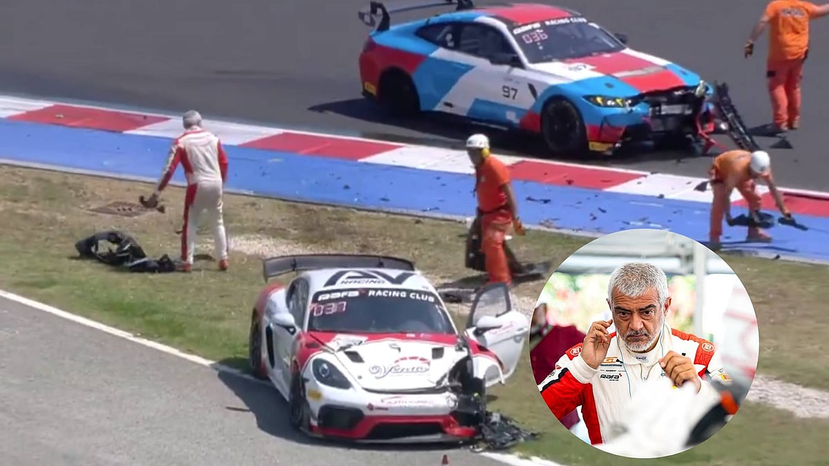 ಇಟಲಿಯಲ್ಲಿ ನಡೆದ ರೇಸ್‌ ವೇಳೆ ನಟ ಅಜಿತ್‌ ಕುಮಾರ್‌ ಕಾರು ಅಪಘಾತ: ಅಪಾಯದಿಂದ ಪಾರು