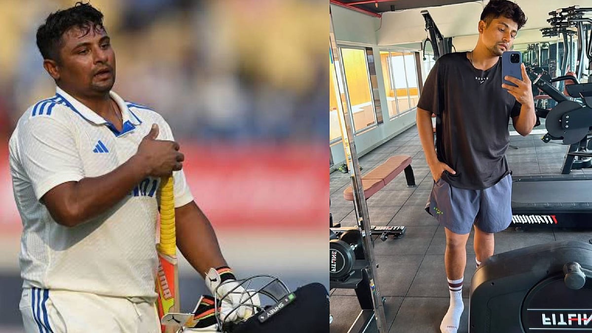 17 ಕೆ.ಜಿ ತೂಕ ಇಳಿಸಿಕೊಂಡ ಕ್ರಿಕೆಟರ್ ಸರ್ಫರಾಜ್‌ ಖಾನ್‌: ನೆಟ್ಟಿಗರ ಅಚ್ಚರಿ