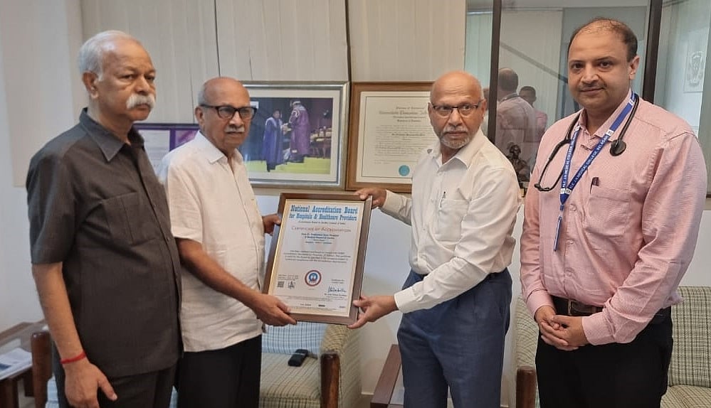 ಬೆಳಗಾವಿ: ಕೆಎಲ್‌ಇ ಆಸ್ಪತ್ರೆಗೆ ಎನ್ಎಬಿಎಚ್ ಮಾನ್ಯತೆ