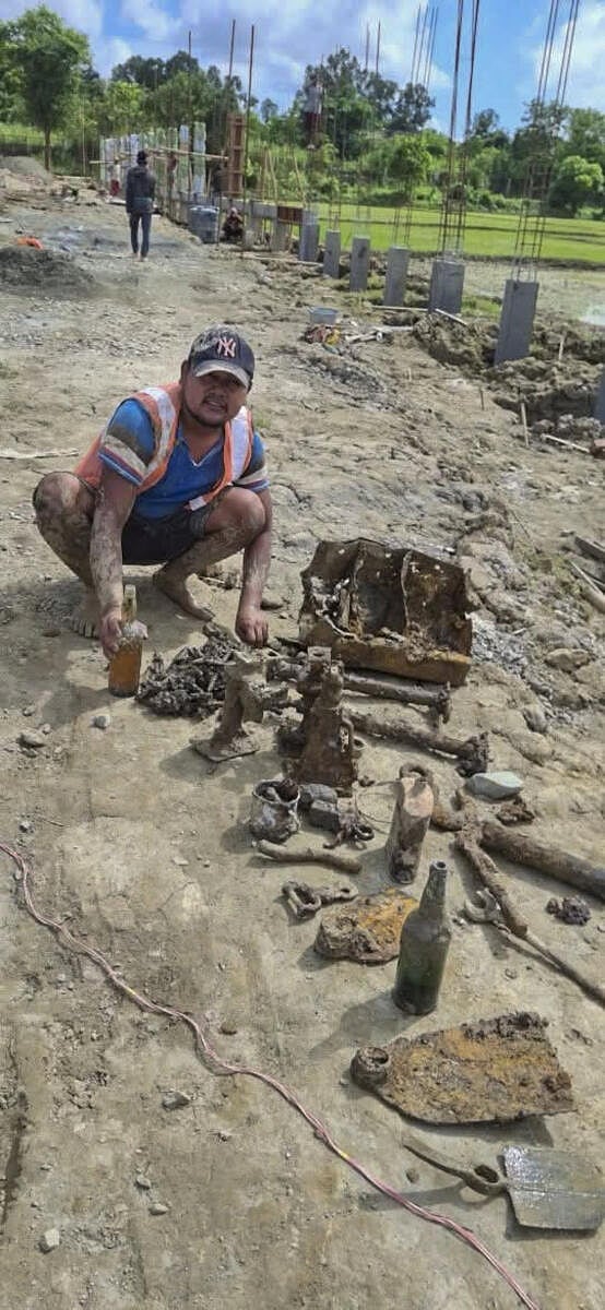 ಮಣಿಪುರ: ಕಾಮಗಾರಿ ವೇಳೆ ಎರಡನೇ ಮಹಾಯುದ್ಧದ ಅವಶೇಷಗಳು ಪತ್ತೆ