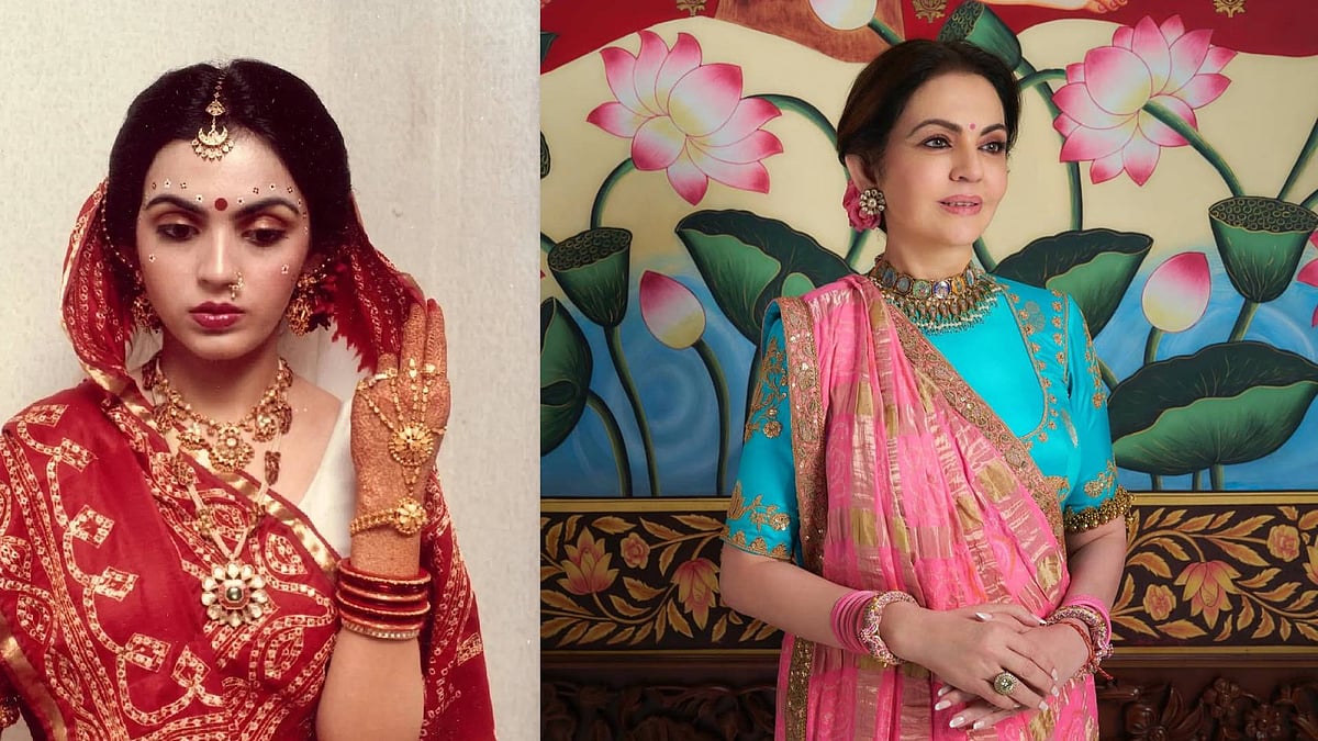 PHOTOS | ಮದುವೆಯಲ್ಲಿ ನೀತಾ ಅಂಬಾನಿ ಹೇಗಿದ್ದರು ಗೊತ್ತಾ?