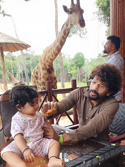 ಮಗಳೊಂದಿಗೆ ನಟ ಭುವನ್