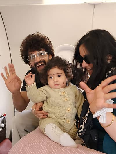 ಇತ್ತೀಚಿಗೆ ಹರ್ಷಿಕಾ ಪೂಣಚ್ಚ ಮತ್ತು ಭುವನ್ ಅವರು ತಮ್ಮ ಮಗಳು ತ್ರಿದೇವಿ ಪೊನ್ನಕ್ಕ ಜತಗೆ ವಿದೇಶ ಪ್ರವಾಸ ಕೈಗೊಂಡಿದ್ದರು