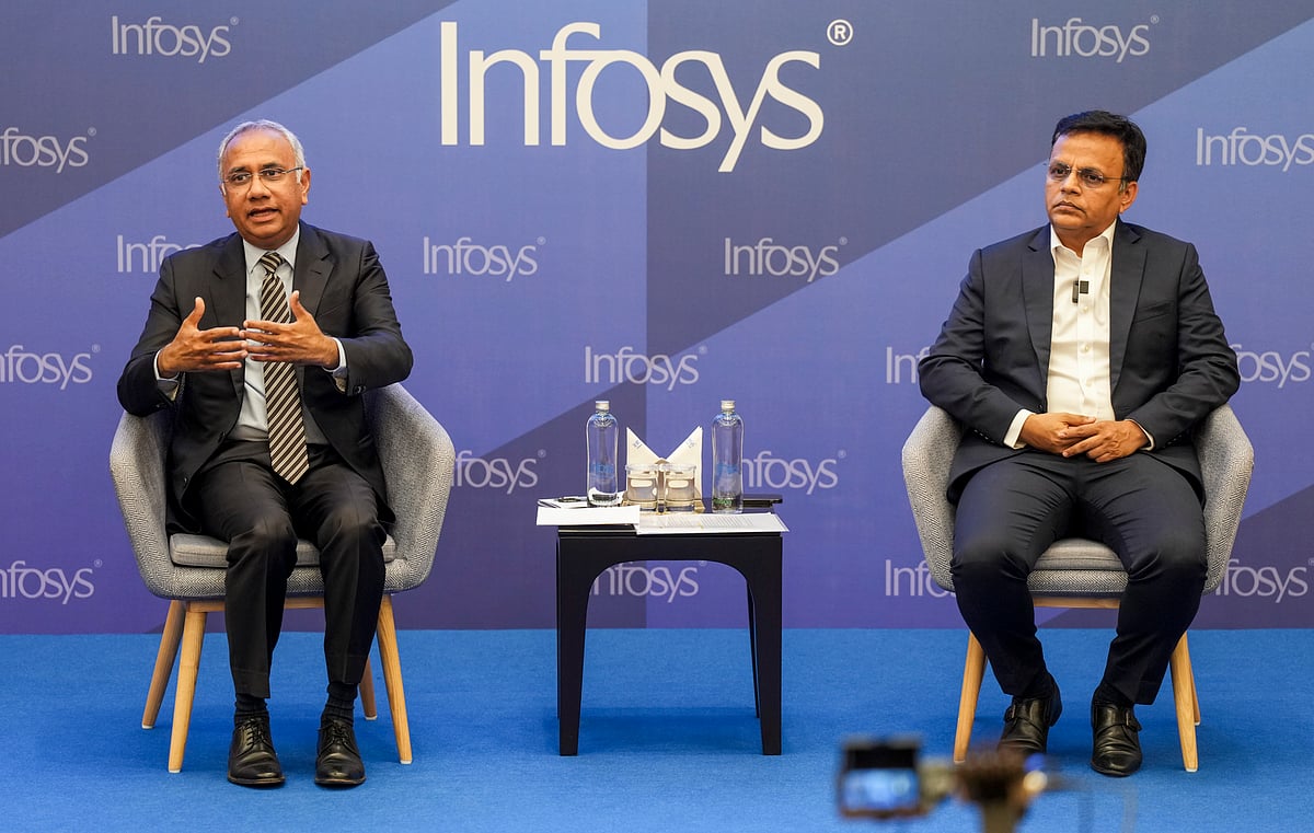 ಇನ್ಫೊಸಿಸ್‌ ಲಾಭ ಶೇ 8ರಷ್ಟು ಹೆಚ್ಚಳ: ಮಾರುಕಟ್ಟೆ ತಜ್ಞರ ಅಂದಾಜು ಮೀರಿಸಿದ ಕಂಪನಿ