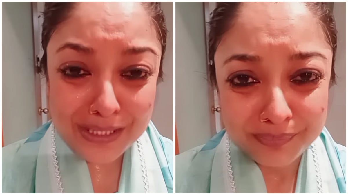 ದಯವಿಟ್ಟು ಯಾರಾದರೂ ಸಹಾಯ ಮಾಡಿ: ವಿಡಿಯೊ ಮಾಡಿ ಕಣ್ಣೀರಿಟ್ಟ ನಟಿ ತನುಶ್ರೀ ದತ್ತಾ 