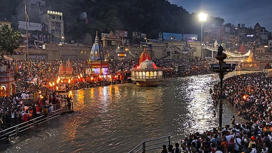 ಕಾವಡ್ ಯಾತ್ರೆ ಮುಕ್ತಾಯ: 15 ದಿನಗಳಲ್ಲಿ ಹರಿದ್ವಾರಕ್ಕೆ 4.5 ಕೋಟಿ ಭಕ್ತರ ಭೇಟಿ