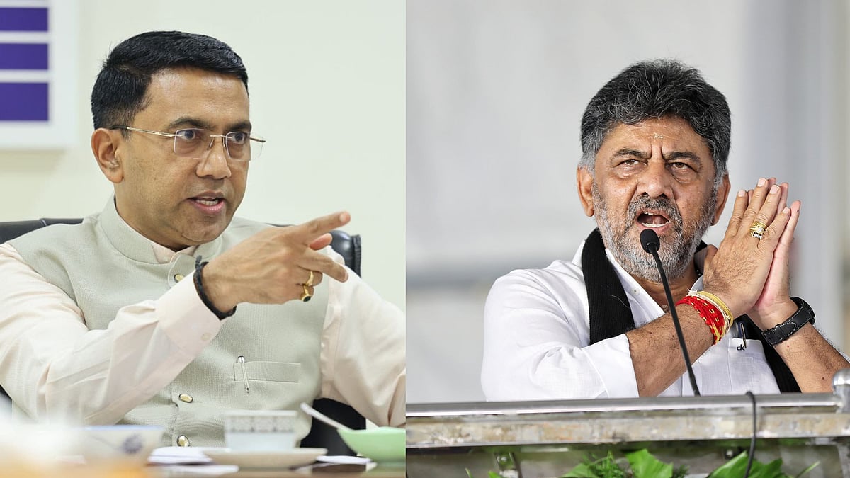 ಡಿ.ಕೆ ಶಿವಕುಮಾರ್ ಹೇಳಿಕೆ ಕಾಂಗ್ರೆಸ್ ಸಂಸ್ಕೃತಿಯ ಪ್ರತೀಕ: ಗೋವಾ ಸಿಎಂ ಸಾವಂತ್