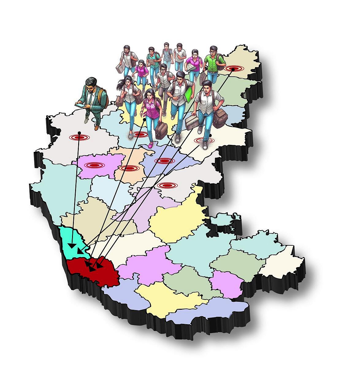 ಒಳನೋಟ | ‘ಉತ್ತರ’ದ ಪ್ರತಿಭಾ ವಲಸೆ