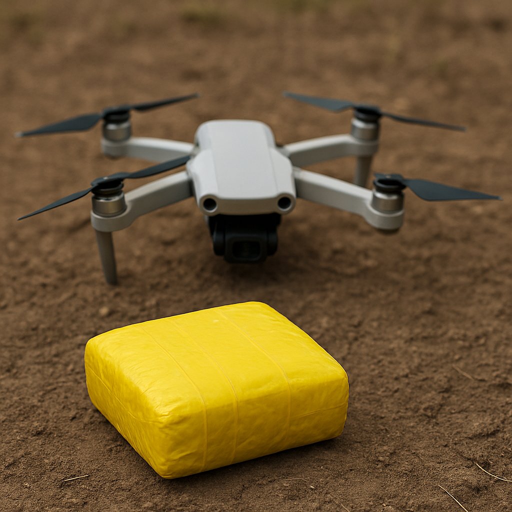 ಜಮ್ಮು: ಡ್ರೋನ್‌ನಿಂದ ಬಿದ್ದ ಹಳದಿ ಪ್ಯಾಕೆಟ್‌ನಲ್ಲಿ 500 ಗ್ರಾಂ ಹೆರಾಯಿನ್ ಪತ್ತೆ!