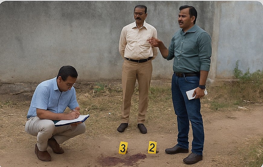 ರೌಡಿಶೀಟರ್‌  ಬಿಕ್ಲು ಶಿವ ಕೊಲೆ ಪ್ರಕರಣದ ತನಿಖೆ: ಘಟನಾ ಸ್ಥಳ ಪರಿಶೀಲಿಸಿದ ಸಿಐಡಿ
