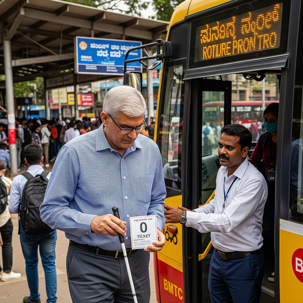 BMTC: ಅಂಧರಿಗೆ ಬಿಎಂಟಿಸಿಯಲ್ಲೂ ಬೇಕು ‘ಶೂನ್ಯ’ ಟಿಕೆಟ್‌