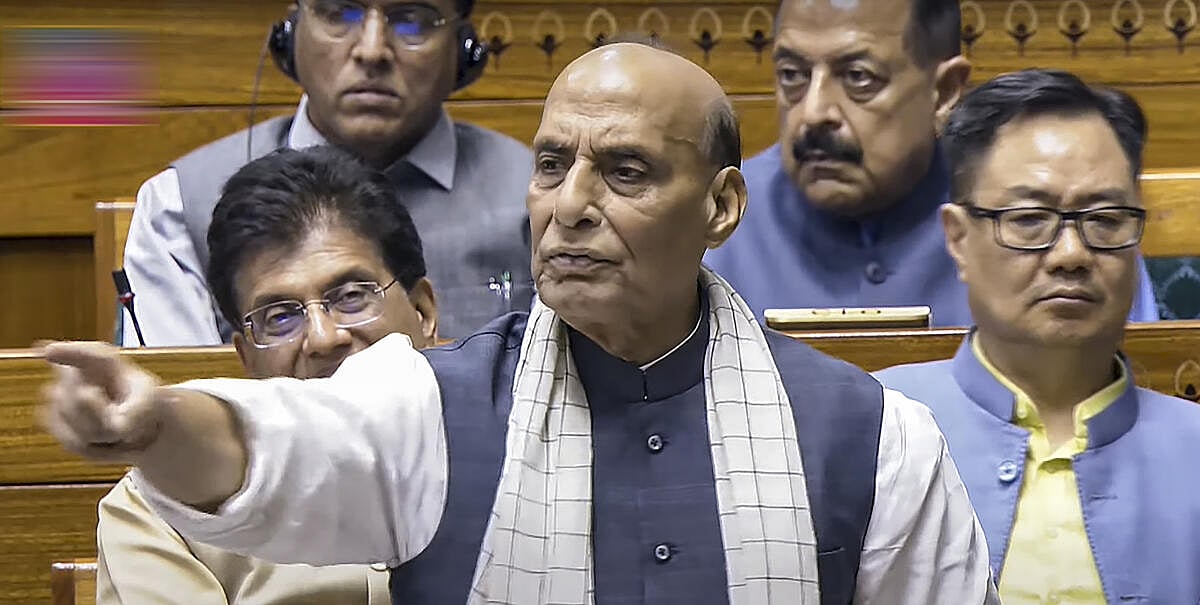 'ಆಪರೇಷನ್ ಸಿಂಧೂರ' ನಿಲ್ಲಿಸಲು ಯಾವುದೇ ಒತ್ತಡ ಇರಲಿಲ್ಲ:ಲೋಕಸಭೆಗೆ ರಾಜನಾಥ ಹೇಳಿಕೆ