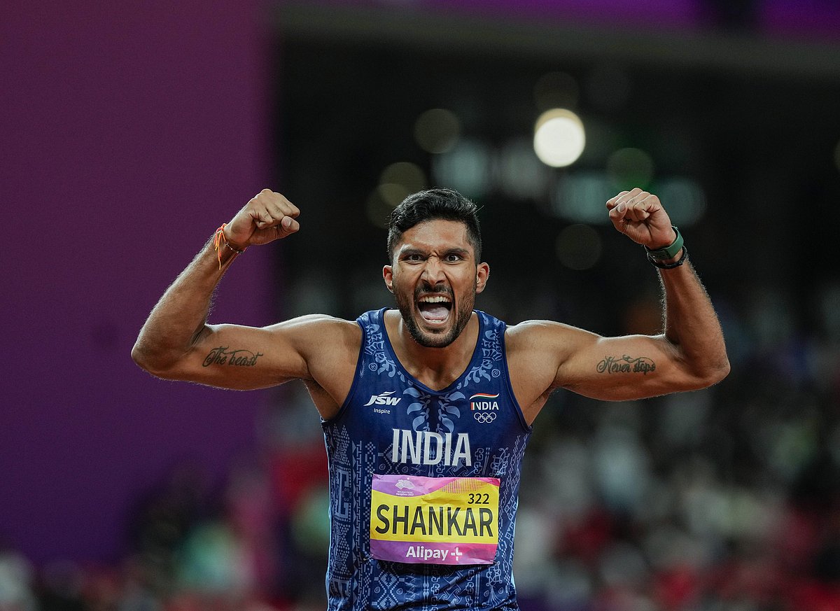 ಡೆಕಾಥ್ಲಾನ್: ದಾಖಲೆ ಉತ್ತಮಪಡಿಸಿದ ತೇಜಸ್ವಿನ್‌