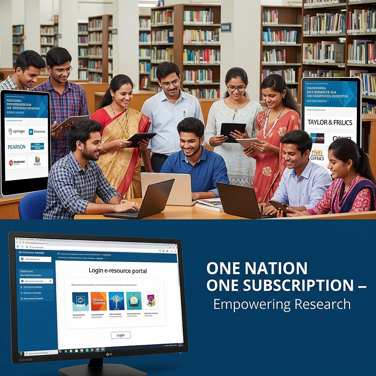 ಬೆಂಗಳೂರು VV ಗ್ರಂಥಾಲಯ ವಿಭಾಗ: ಸಂಶೋಧನಾರ್ಥಿಗಳಿಗೆ, ಅಧ್ಯಾಪಕರಿಗೆ ‘ಇ–ಸಂಪನ್ಮೂಲ’