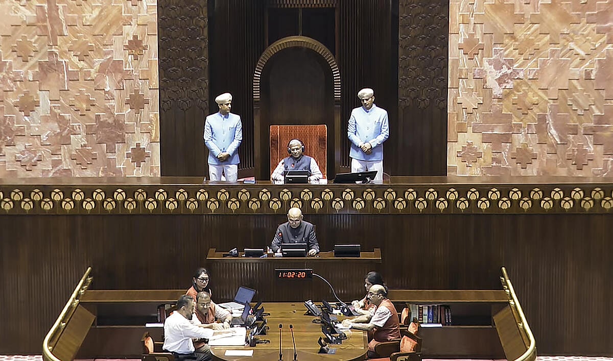 SIR ಚರ್ಚೆಗೆ ವಿಪಕ್ಷಗಳ ಆಗ್ರಹ, ಗದ್ದಲ: ರಾಜ್ಯಸಭಾ ಕಲಾಪ ಮ.2ಕ್ಕೆ ಮುಂದೂಡಿಕೆ