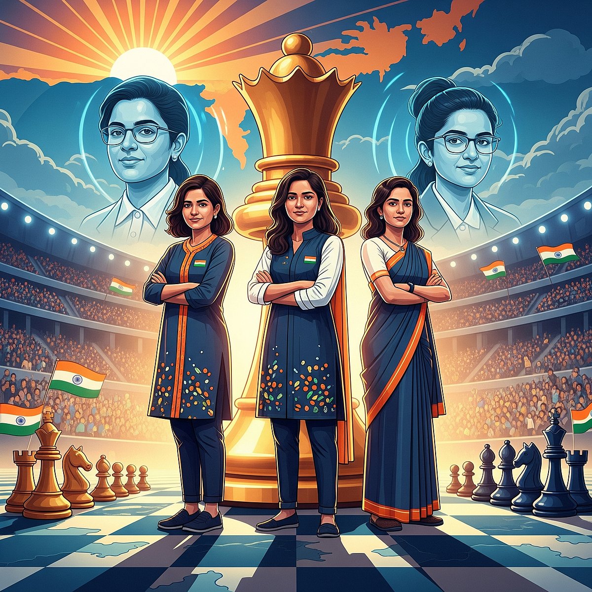 ಆಳ–ಅಗಲ: ವಿಶ್ವ ಚೆಸ್‌ನಲ್ಲಿ ಭಾರತದ ‘ಪ್ರಮೀಳೆ’ಯರ ಪ್ರಾಬಲ್ಯ