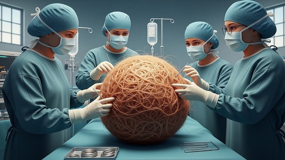 10 ವರ್ಷದ ಬಾಲಕಿಗೆ ವಿಚಿತ್ರ ಅಭ್ಯಾಸ; ಹೊಟ್ಟೆಯಲ್ಲಿ ಸಿಕ್ಕಿತು ಅರ್ಧ Kg ಕೂದಲು!