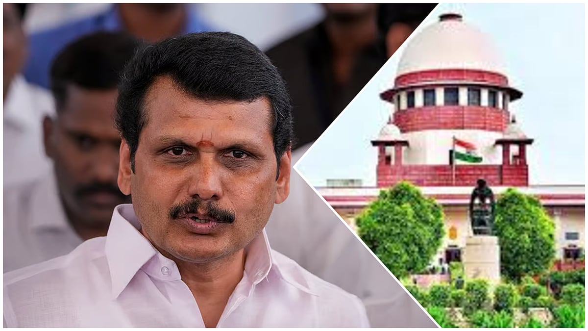 ಸೆಂಥಿಲ್ ಬಾಲಾಜಿ ಕೇಸ್: ವಿಚಾರಣೆಗೆ ಕ್ರಿಕೆಟ್ ಮೈದಾನವೇ ಬೇಕು– ಸುಪ್ರೀಂ ಕೋರ್ಟ್‌