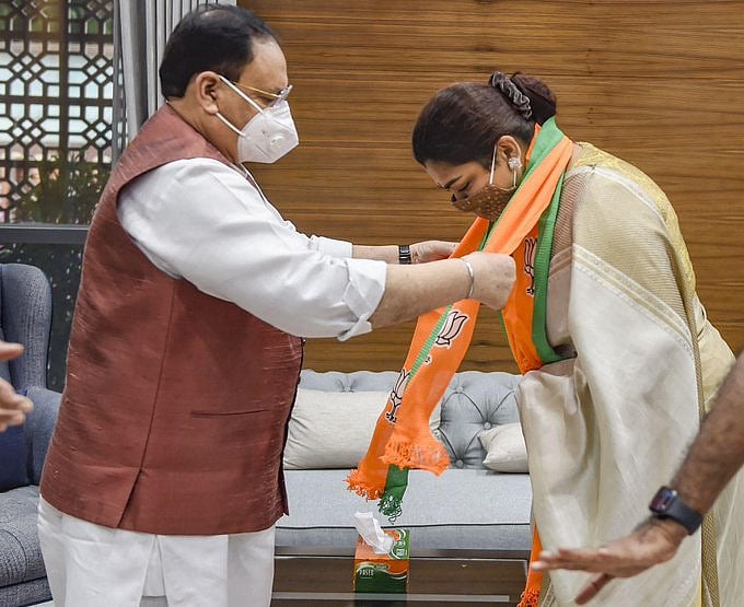 ತಮಿಳುನಾಡು ಬಿಜೆಪಿ ಉಪಾಧ್ಯಕ್ಷೆಯಾಗಿ ನಟಿ ಖುಷ್ಬೂ ಸುಂದರ್ ನೇಮಕ​ ​​​​