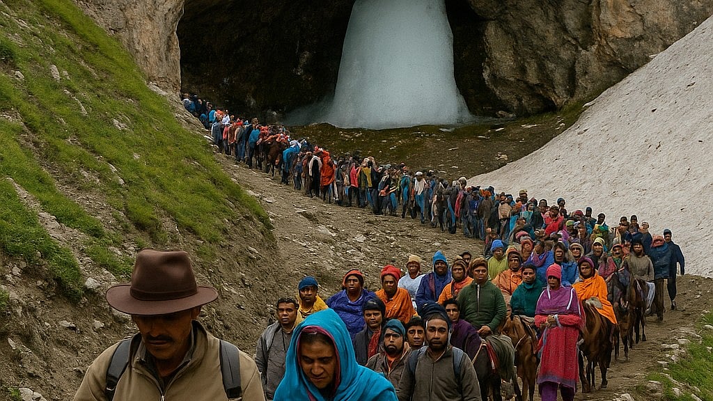 ಅಮರನಾಥ ಯಾತ್ರೆ: ಆಗಸ್ಟ್ 3ರವರೆಗೆ ತಾತ್ಕಾಲಿಕ ಸ್ಥಗಿತ
