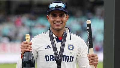 'ಸರಣಿ ಶ್ರೇಷ್ಠ' ಪ್ರಶಸ್ತಿ ಪಡೆದ ಟೀಂ ಇಂಡಿಯಾ ನಾಯಕ ಶುಭಮನ್‌ ಗಿಲ್‌