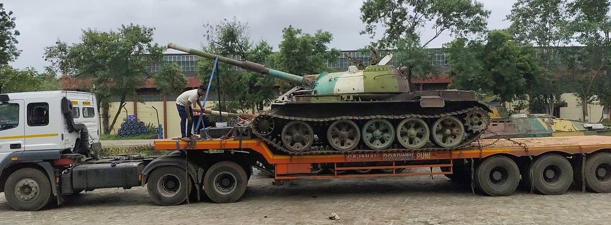 ಮಂಗಳೂರು: ಕದ್ರಿಯ ಯುದ್ಧ ಸ್ಮಾರಕದಲ್ಲಿ ಟಿ–55 ಟ್ಯಾಂಕ್