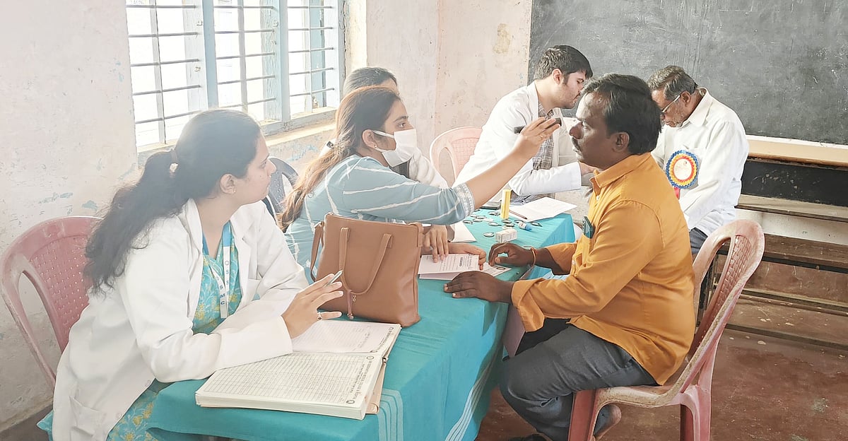 ಕೊರಟಗೆರೆ | ಸಚಿವ ಪರಮೇಶ್ವರ ಜನ್ಮದಿನ: ಆರೋಗ್ಯ ಶಿಬಿರ