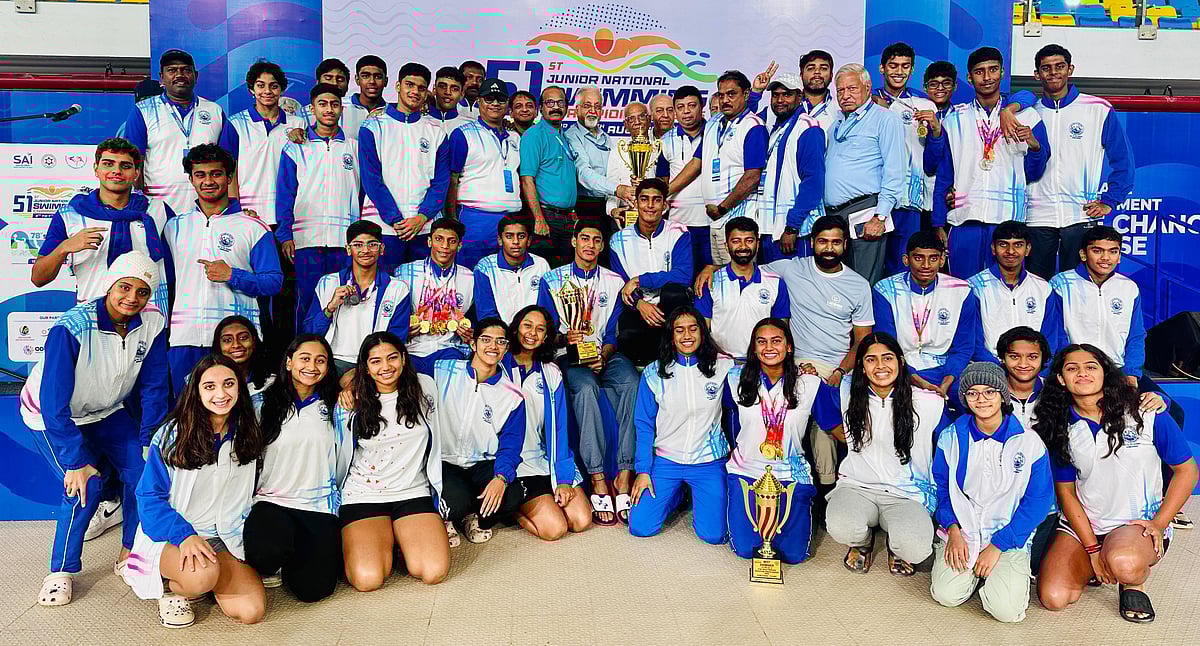 ಜೂನಿಯರ್‌ ರಾಷ್ಟ್ರೀಯ ಈಜು ಚಾಂಪಿಯನ್‌ಷಿಪ್‌: ಕರ್ನಾಟಕಕ್ಕೆ ಸಮಗ್ರ ಪ್ರಶಸ್ತಿ