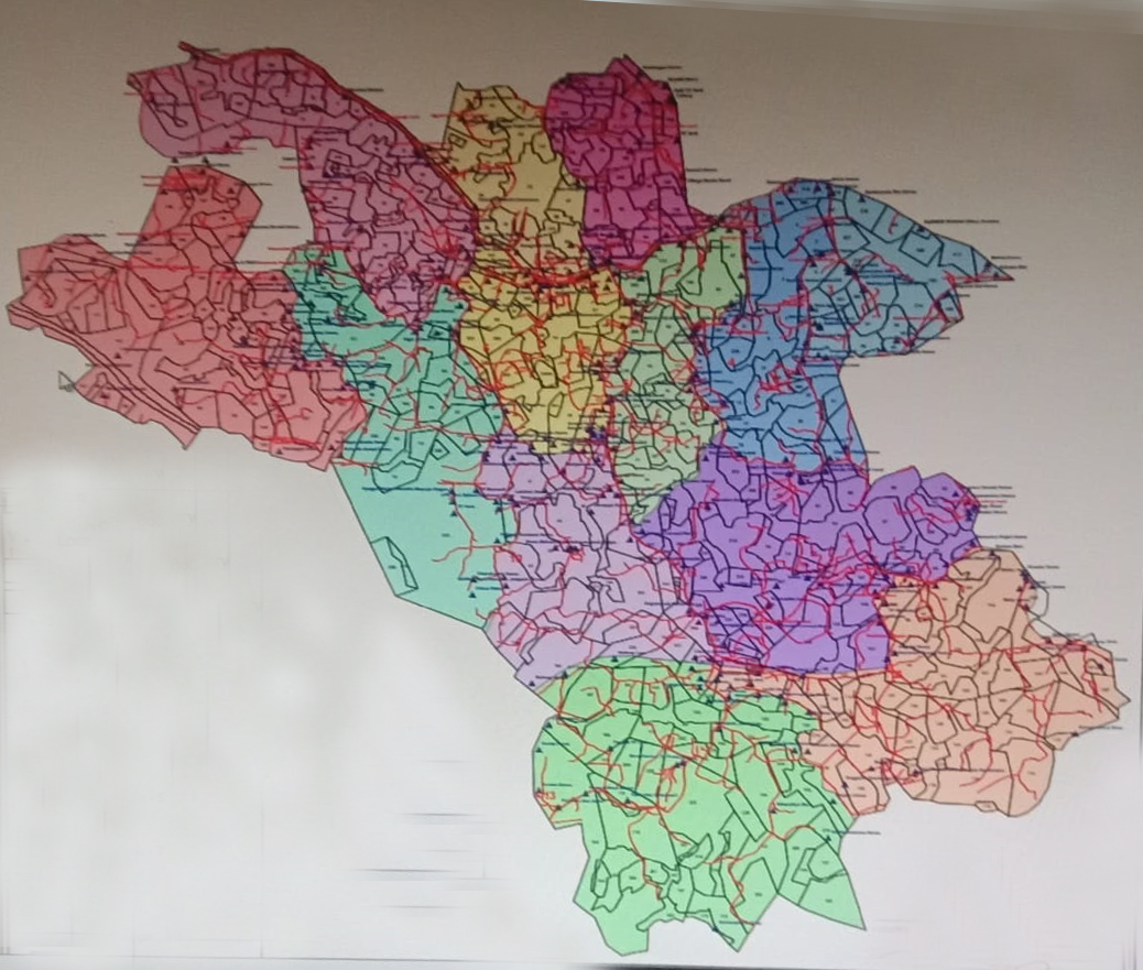 ಕಡಬ ಪಟ್ಟಣ ಪಂಚಾಯಿತಿ ವ್ಯಾಪ್ತಿಯ ನೀಲನಕ್ಷೆ