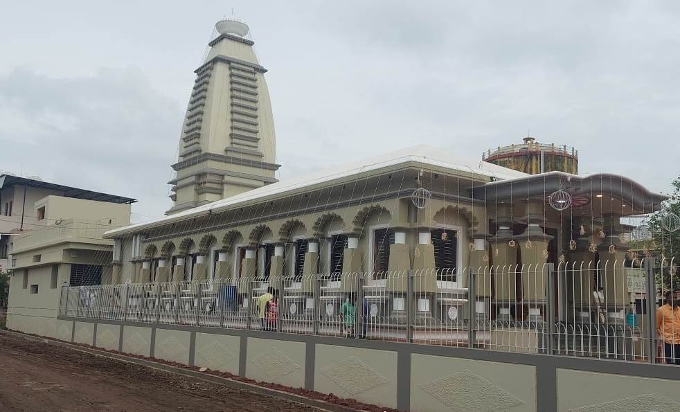 ಮೂಡಲಗಿಯ ಲಕ್ಷ್ಮೀನಗರದಲ್ಲಿ ನೂತನವಾಗಿ ನಿರ್ಮಸಿರುವ ಶ್ರೀ ಸಾಯಿ ಮಂದಿರದ ನೋಟ 