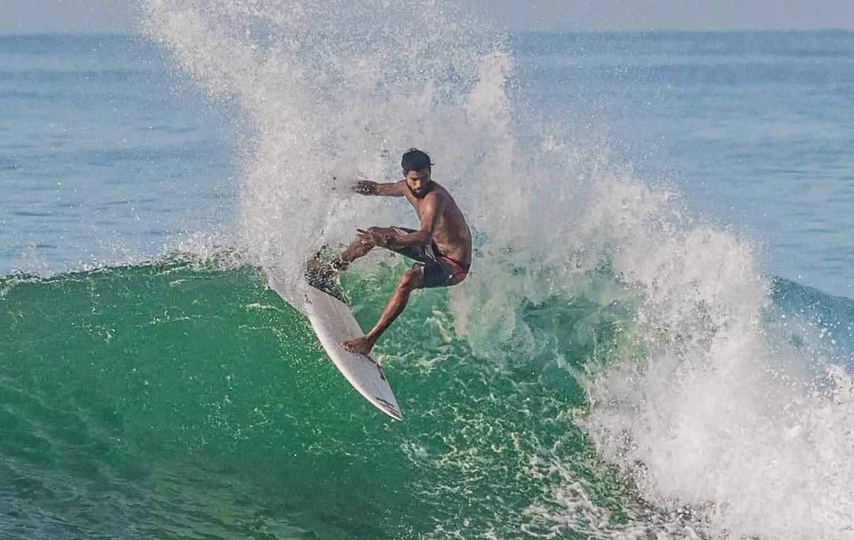 Asian Surfing Championships: ಮುರುಡಿ ತಾಂಡಾದ ಸರ್ಫಿಂಗ್ ಸಾಹಸಿ 'ರಮೇಶ'