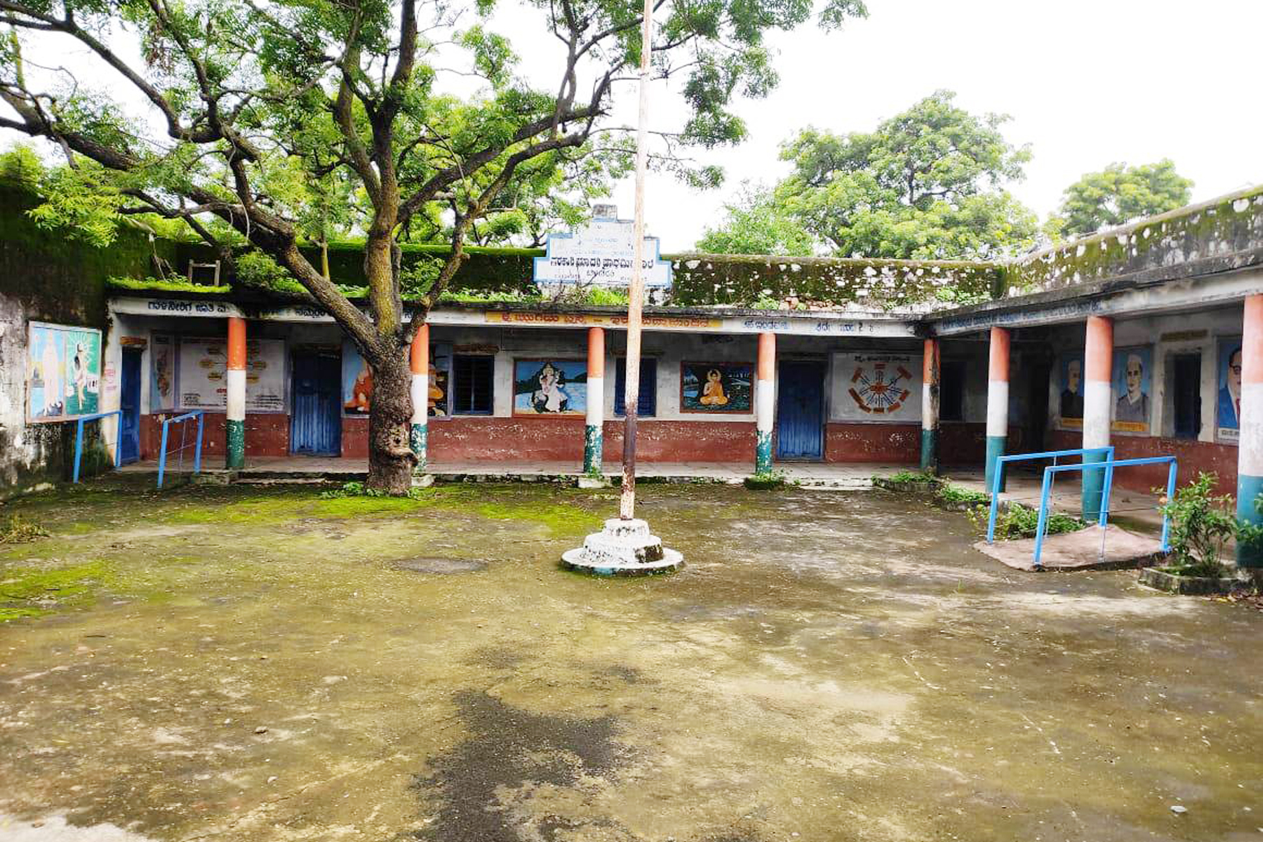ಗುರುಮಠಕಲ್‌ ತಾಲ್ಲೂಕಿನ ಚಂಡರಕಿ ಗ್ರಾಮದ ಶಾಲೆ