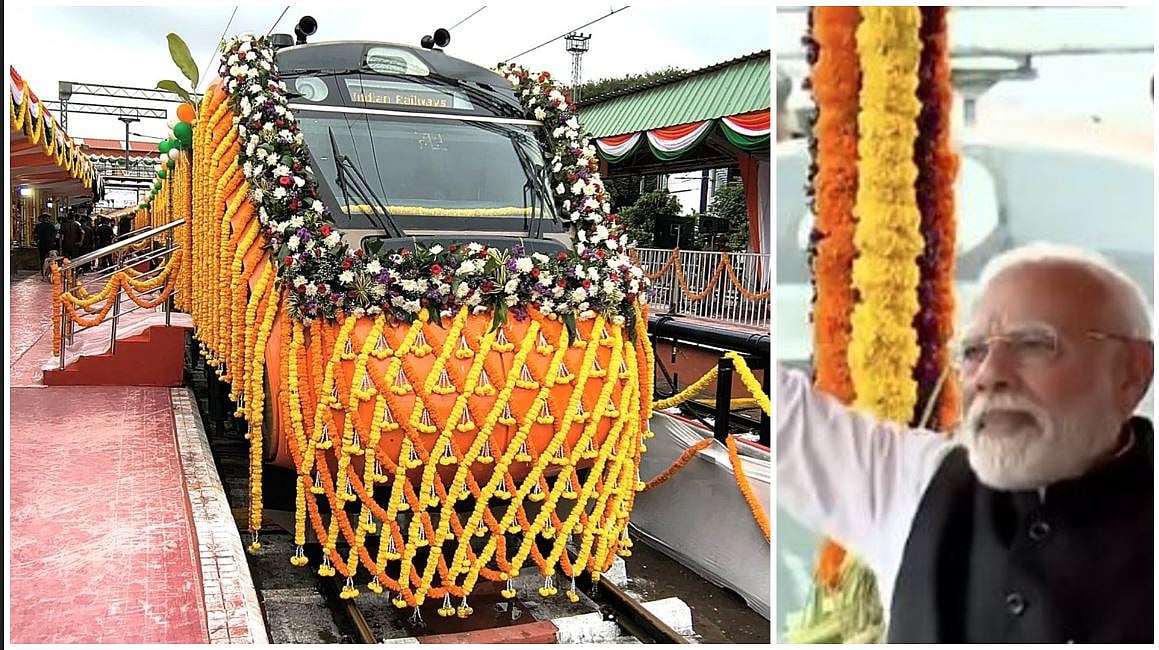 ಬೆಳಗಾವಿ–ಬೆಂಗಳೂರು ವಂದೇ ಭಾರತ್ ಶುರು: ಗ್ರೀನ್ ಸಿಗ್ನಲ್ ಕೊಟ್ಟ ಮೋದಿ