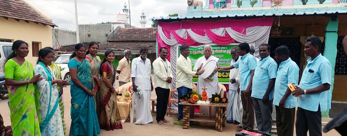 ಧರ್ಮಸ್ಥಳ ಸಂಸ್ಥೆಯಿಂದ ಜನಜಾಗೃತಿ ಬೀದಿ ನಾಟಕ