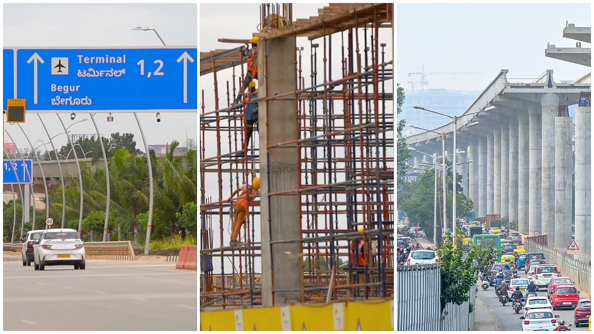 ವಿಮಾನ ನಿಲ್ದಾಣ ಸಂಪರ್ಕಿಸುವ ನಮ್ಮ ಮೆಟ್ರೊ ನೀಲಿ ಮಾರ್ಗದ ಕಾಮಗಾರಿ ಅಂತಿಮ ಹಂತಕ್ಕೆ