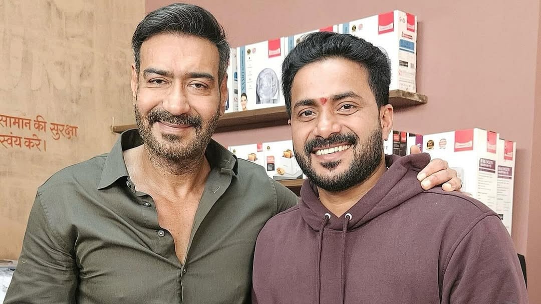 ಬಾಲಿವುಡ್‌ ನಟ ಅಜಯ್ ದೇವಗನ್ ಭೇಟಿಯಾದ ‘ಸು ಫ್ರಮ್ ಸೋ’ ಚಿತ್ರ ತಂಡ